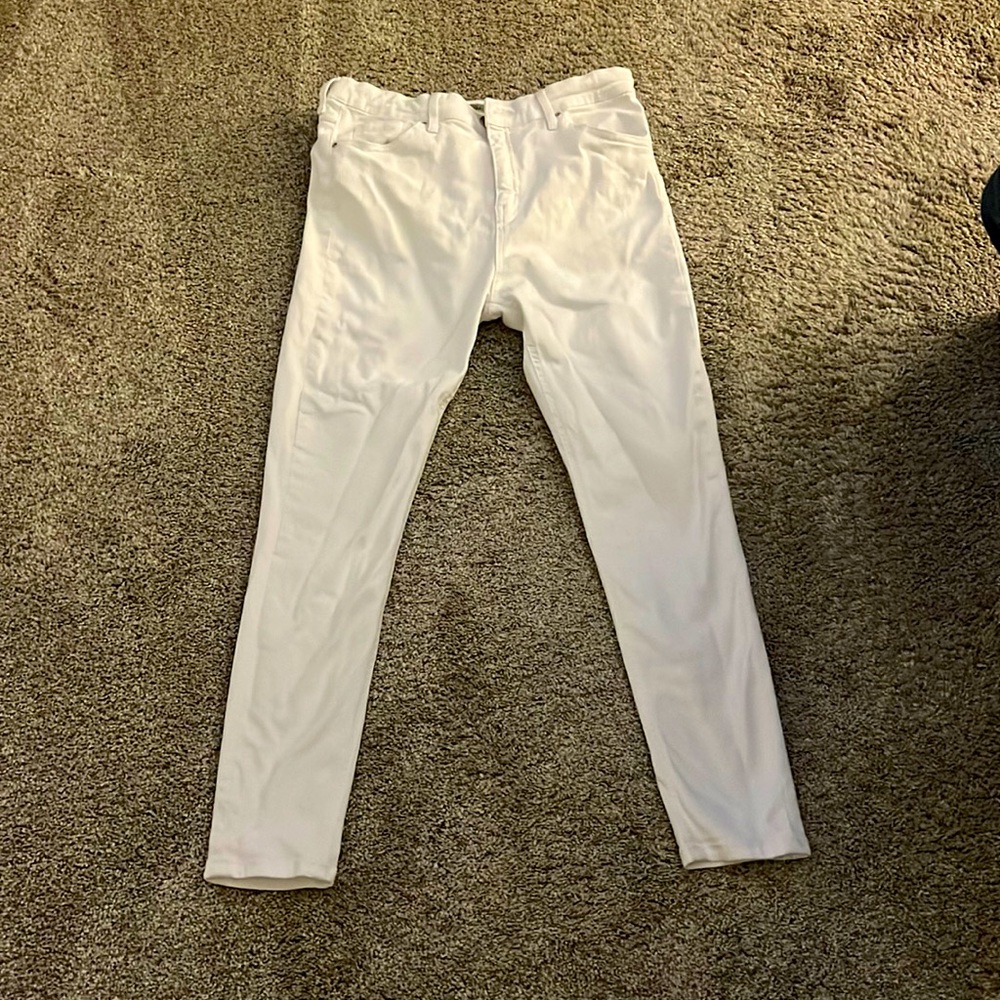 Topshop Skinny Jeans White